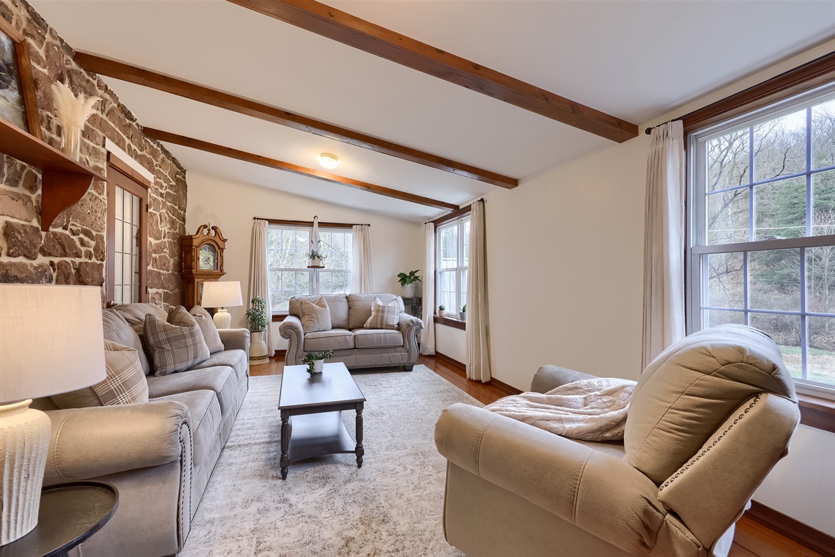 Cheerful light and comfy seats