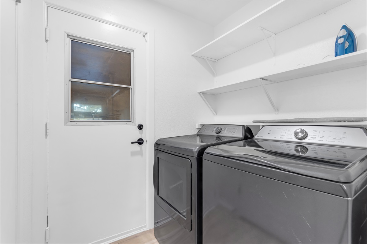 Washer and dryer adds convenience for longer stays