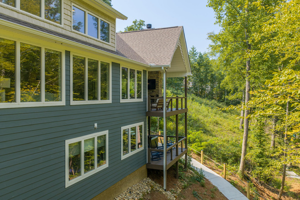 Back of home