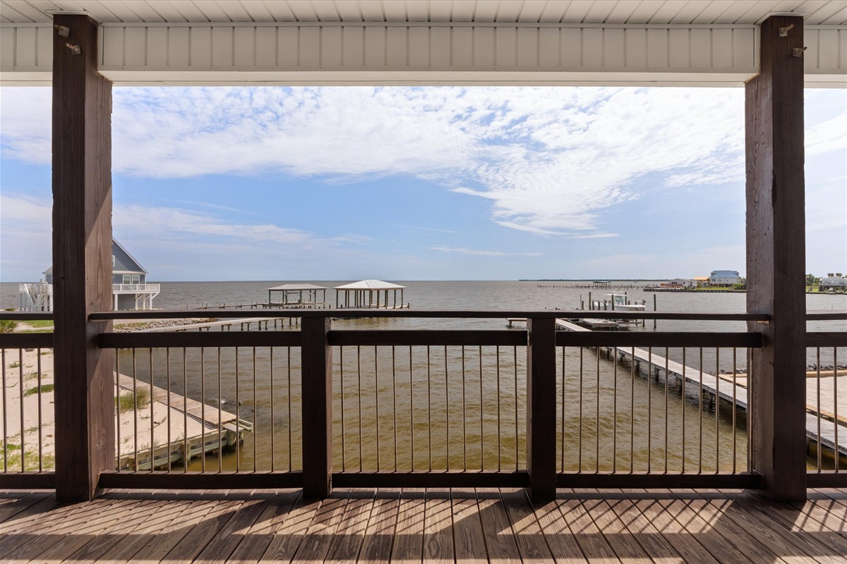 View from French Doors