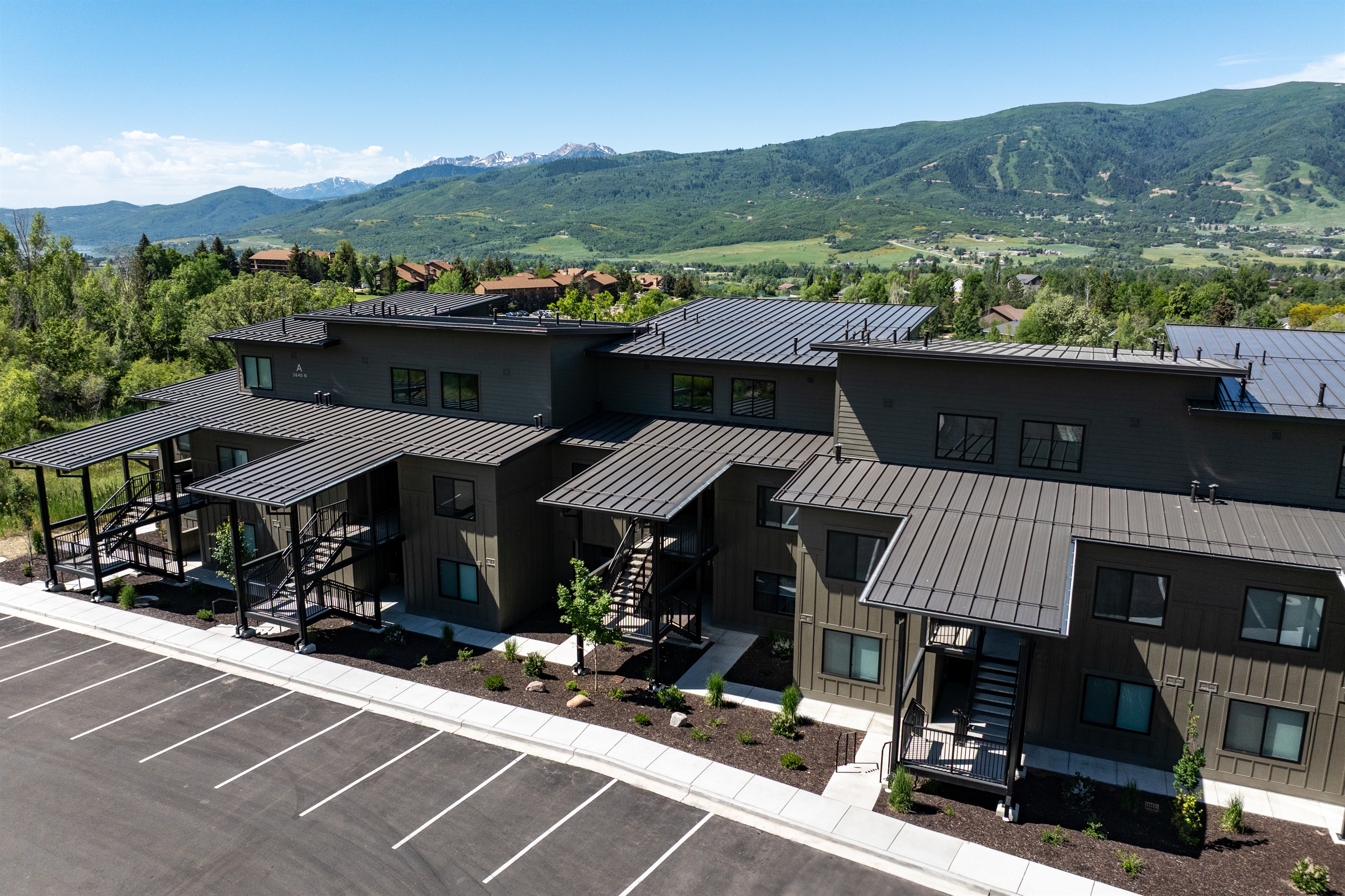 Aerial View of the home.