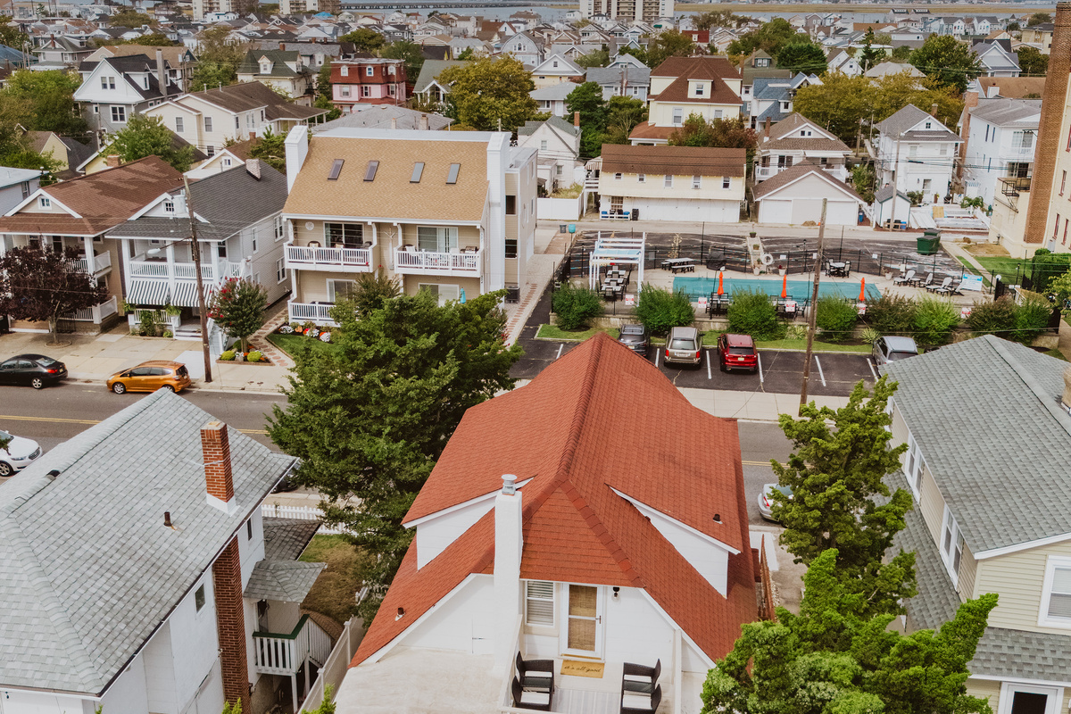 Rear Aerial View