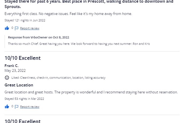 Browse our reviews on top booking sites and book your perfect getaway