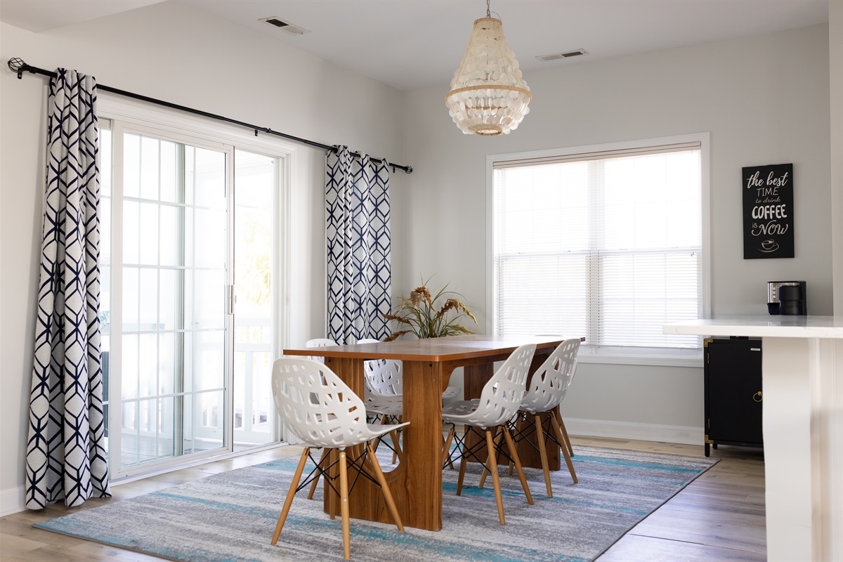 Conversations are better at this table.