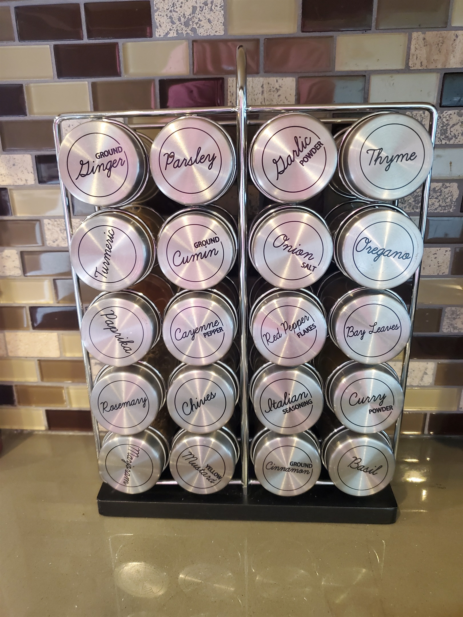 Yes, we even have a spice rack!