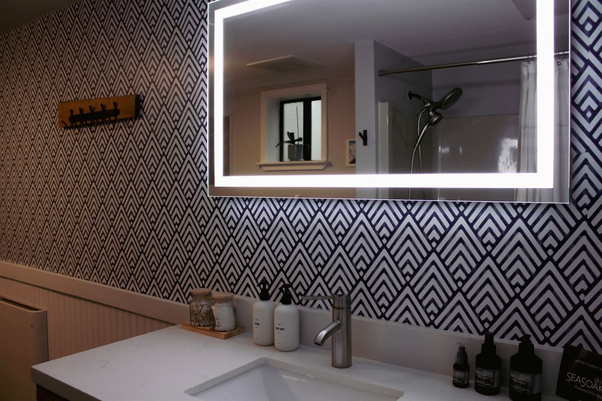 Downstairs bath detail