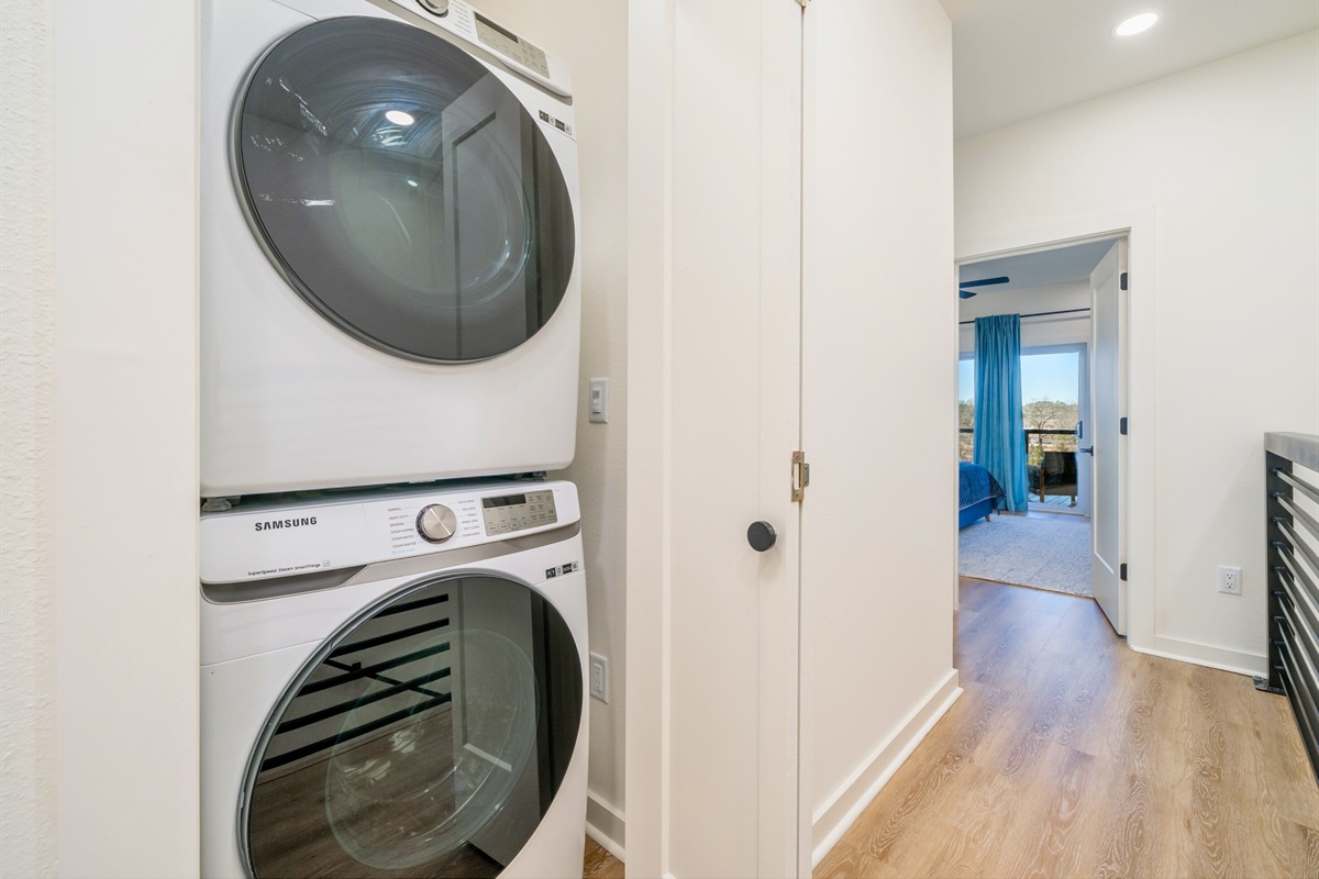 Upstairs Washer and Dryer - There's a 2nd Laundry Room on the Lower Level