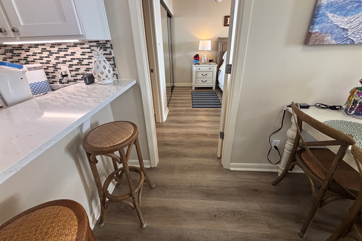 This condo is all one level - no steps