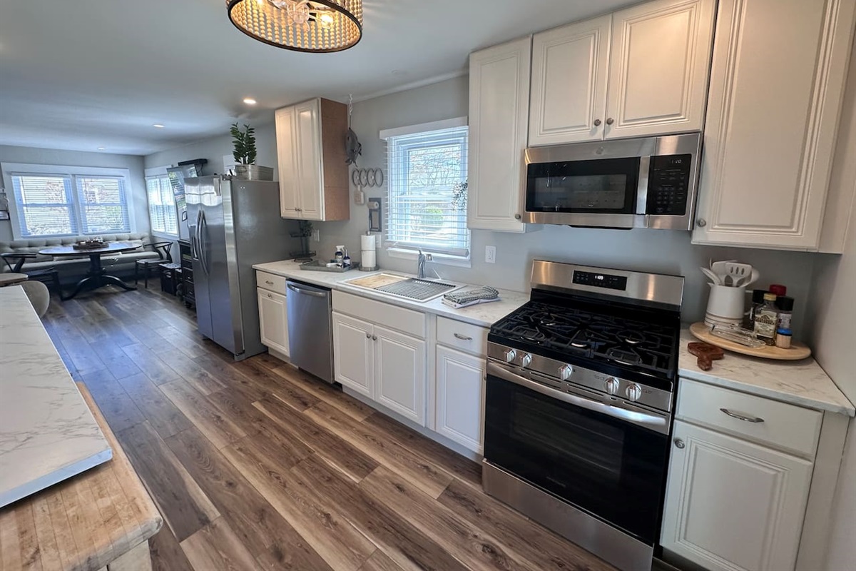 Spacious Galley Kitchen