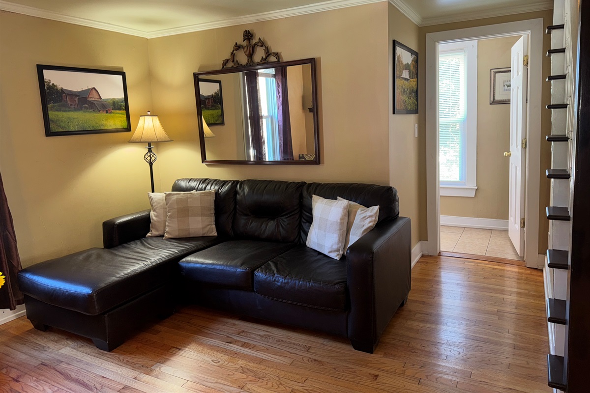 Living room with 1st floor bathroom #2