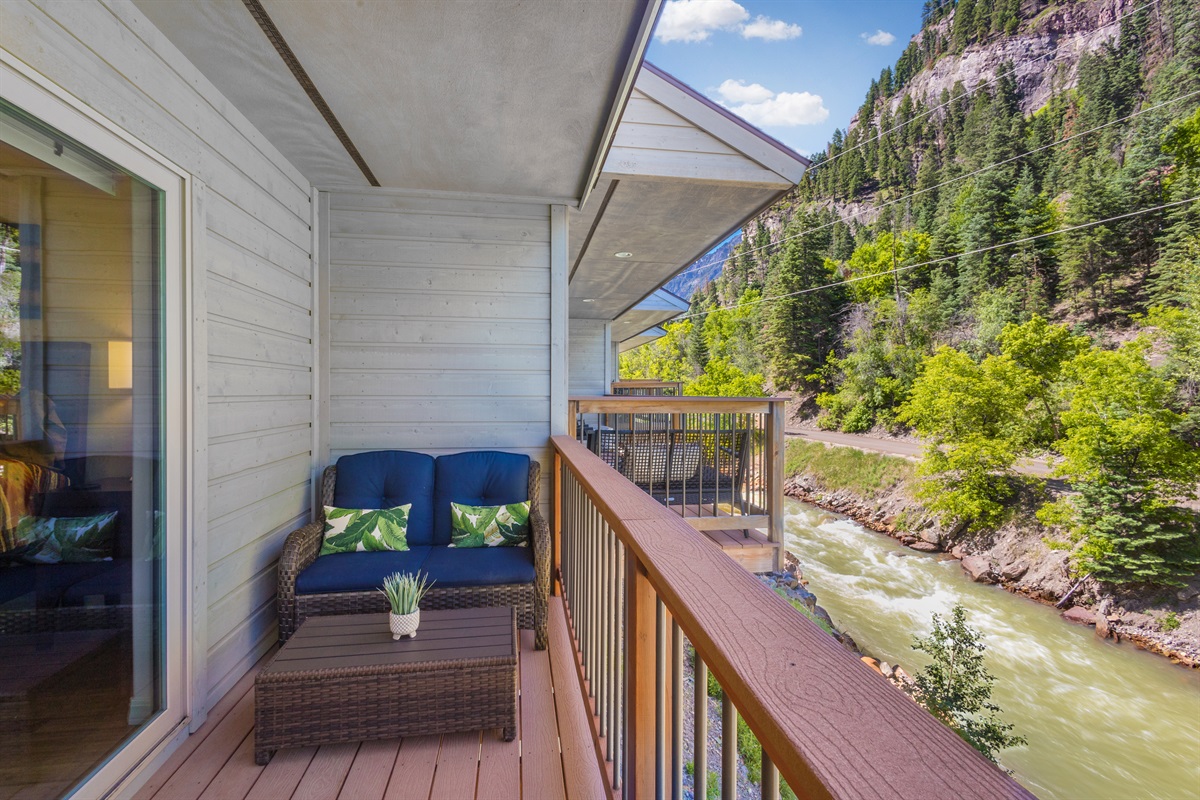 Master bedroom balcony
