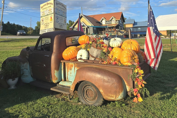 Fall decor in the Smokies!