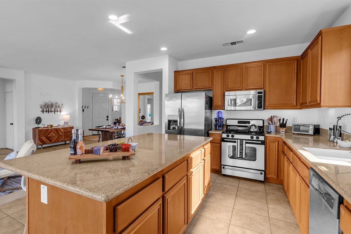 Open floor concept is perfect for any gathering 