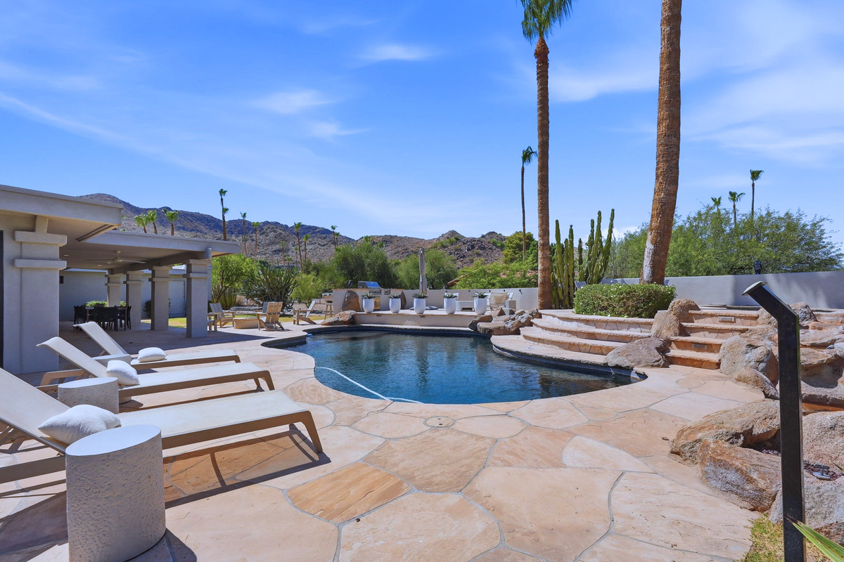 Soak up the scenery or take a refreshing dip in the pool.