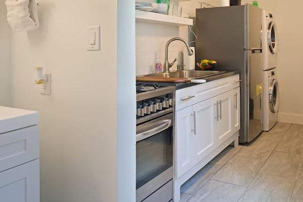 Remodeled kitchen