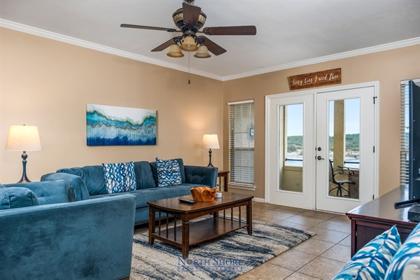 Lovely in Blue - Panoramic Hill Country Lake View