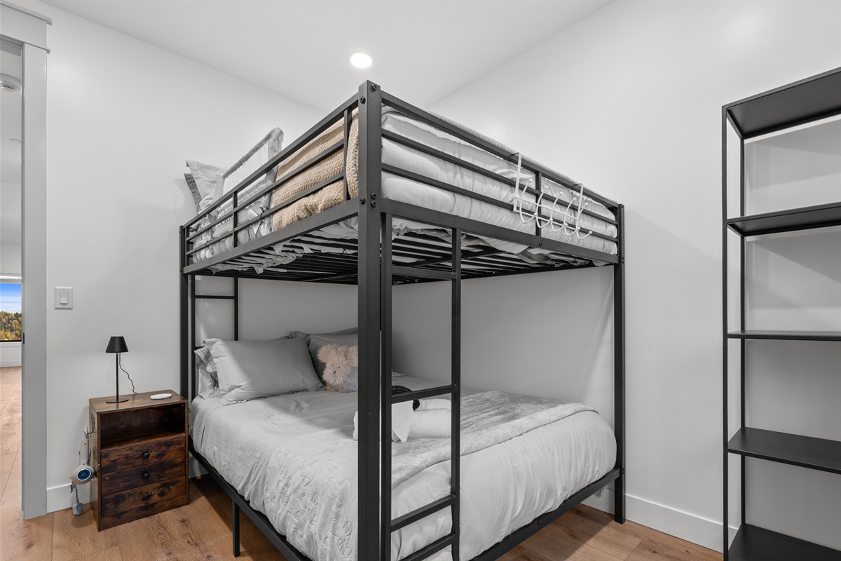 Comfortable sleeping space for family and friends.