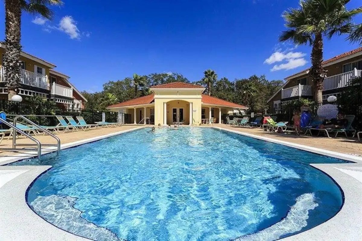 Have fun with the whole family at this comfortable, stylish, and centrally-located place with everything you need right in the area and only 8 miles to Disney! This townhome hosts up to 8 total guests with 4 bedrooms and 3 baths.Free resort Access!