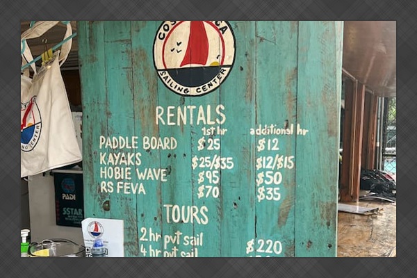 Lots of activities are nearby; sailing, kayaks, ATVs, hiking and biking.  