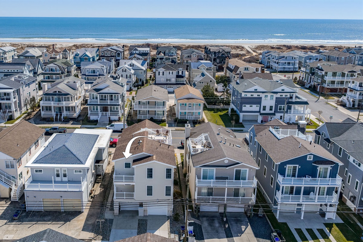 Proximity of the property to the beach