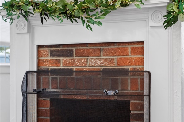 Fireplace designed for warmth, comfort, and gathering moments at home.