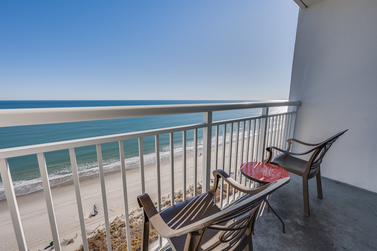 Amazing View from the Balcony!