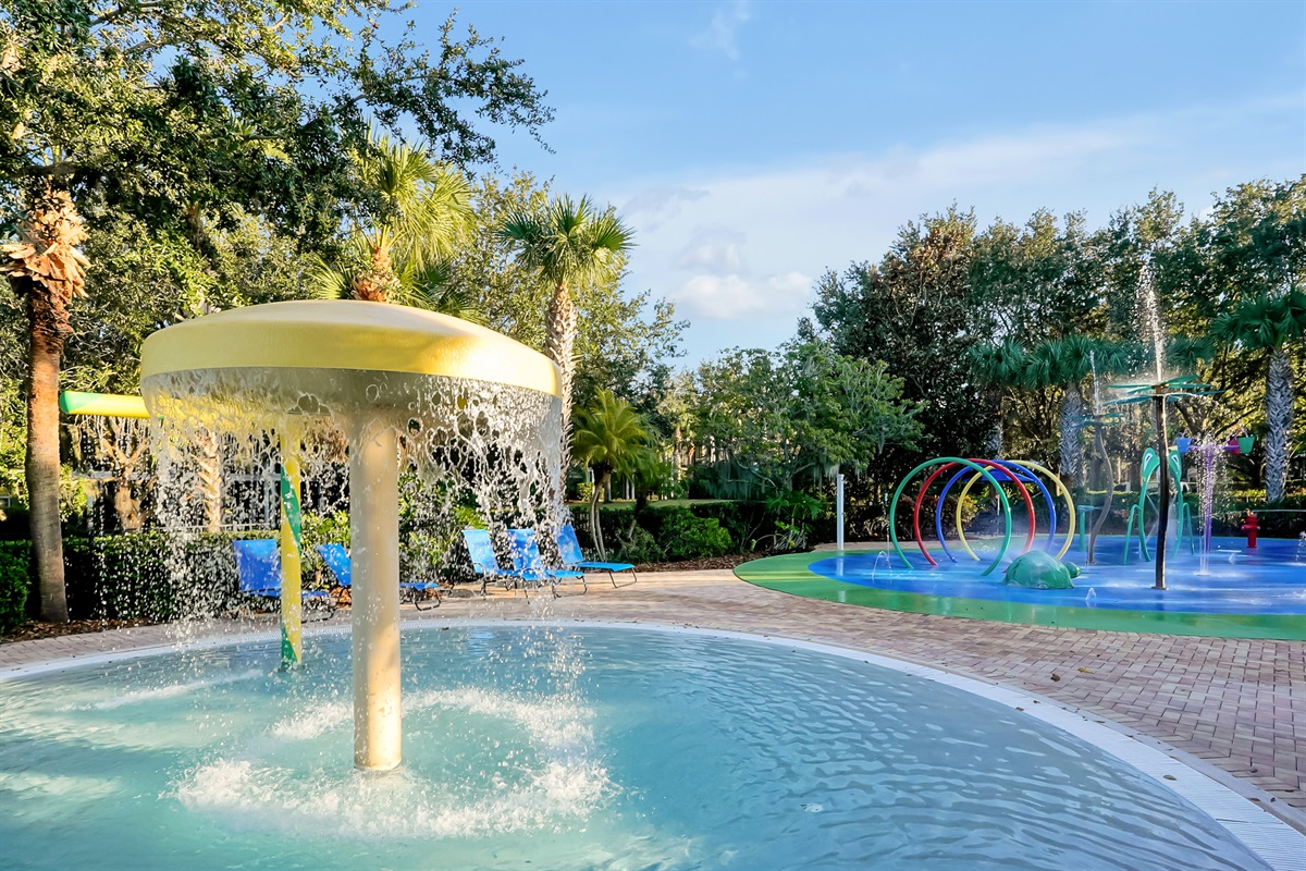 Children's splash pad