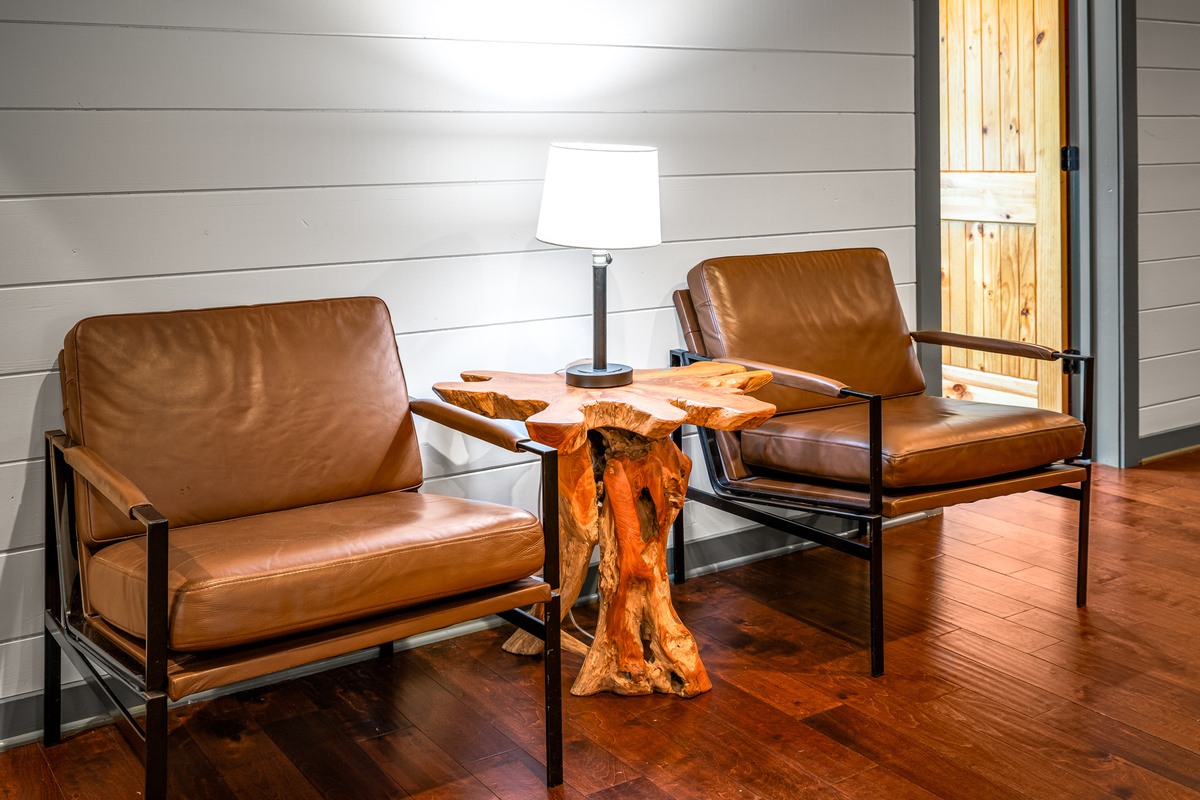 Seating all around the cabin to accommodate your group