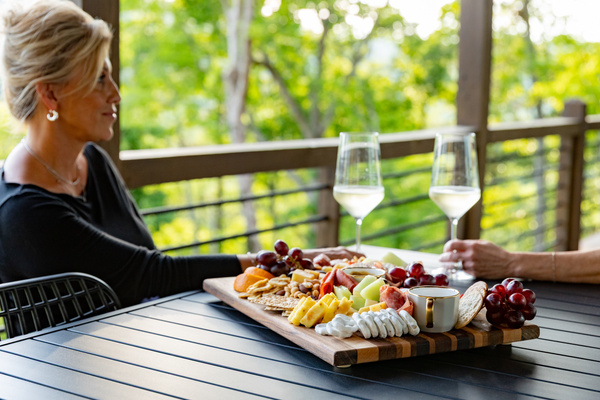 Did you know you can have charcuterie waiting for you when you arrive? You can!