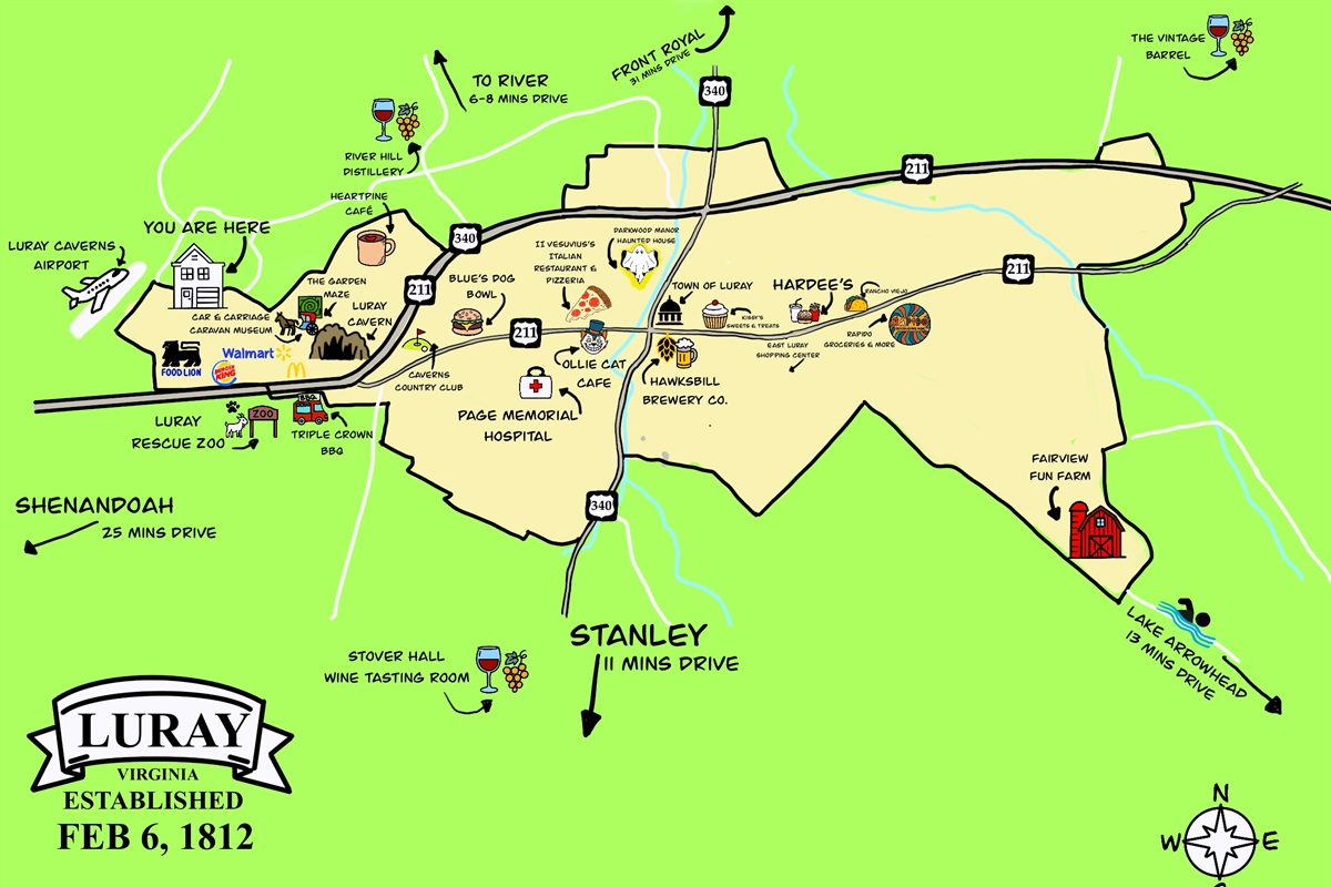 Your stay + nearby attractions — all on one map!