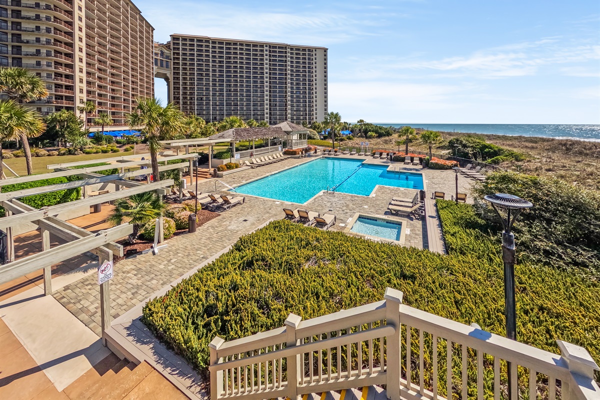 View of Pool from Beach Club