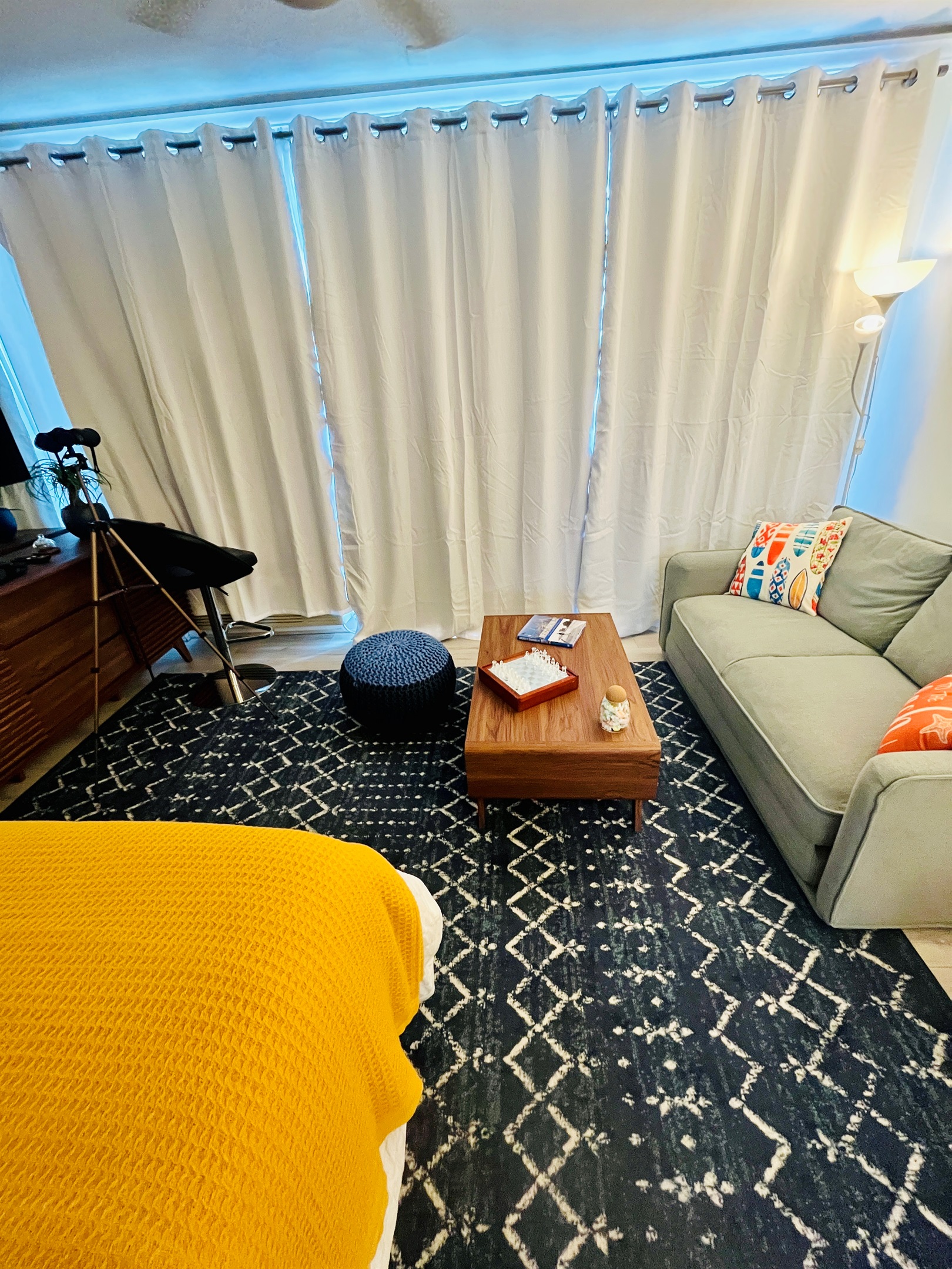 Blackout curtains