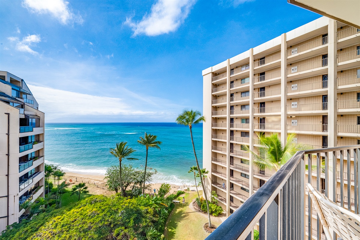 Perfect beachfront location