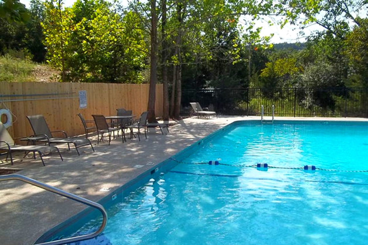 Community pool open seasonally