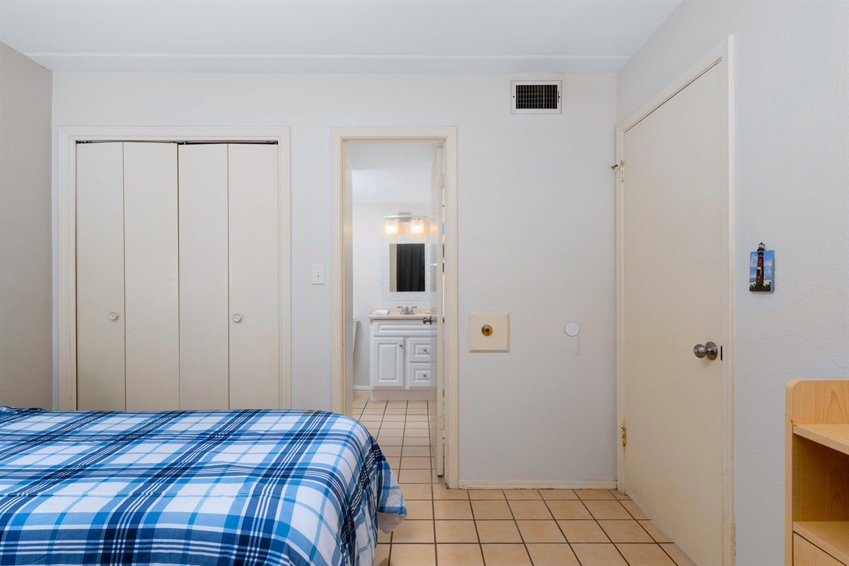 Secondary Bedroom with Jack/Jill Bathroom