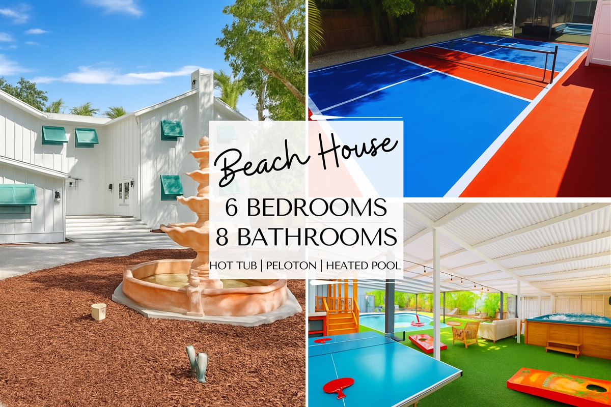 6 Bedroom / 9 Bathroom Massive Vacation Home