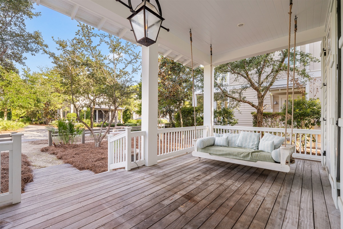 Don't we all love a lazy day on a porch swing?