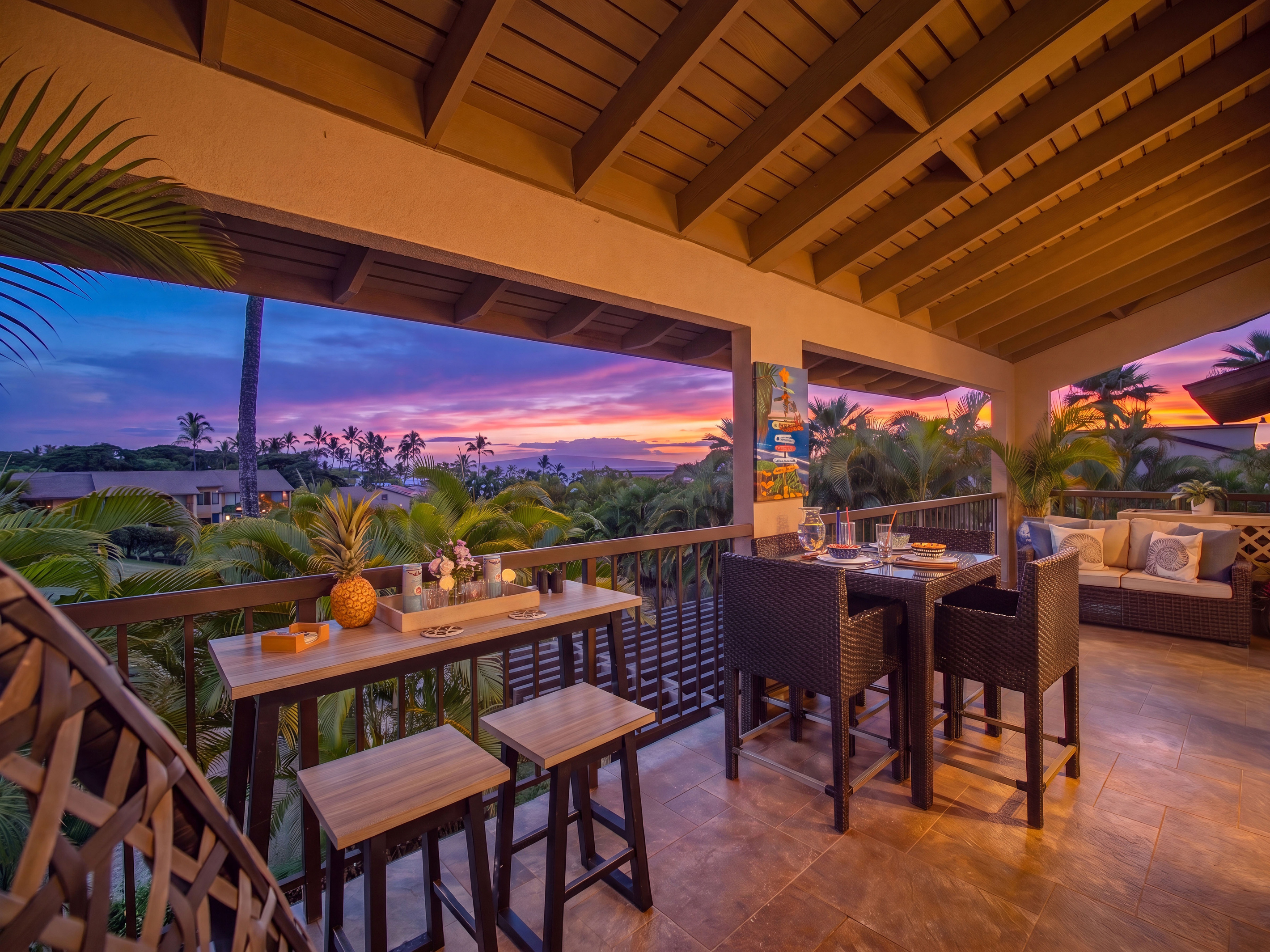 Fabulous ocean and sunset views!
