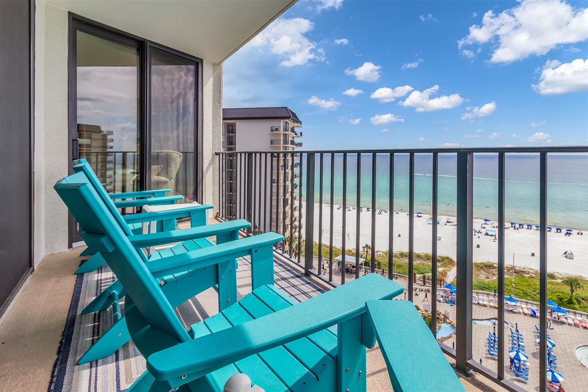 Beautiful views from balcony