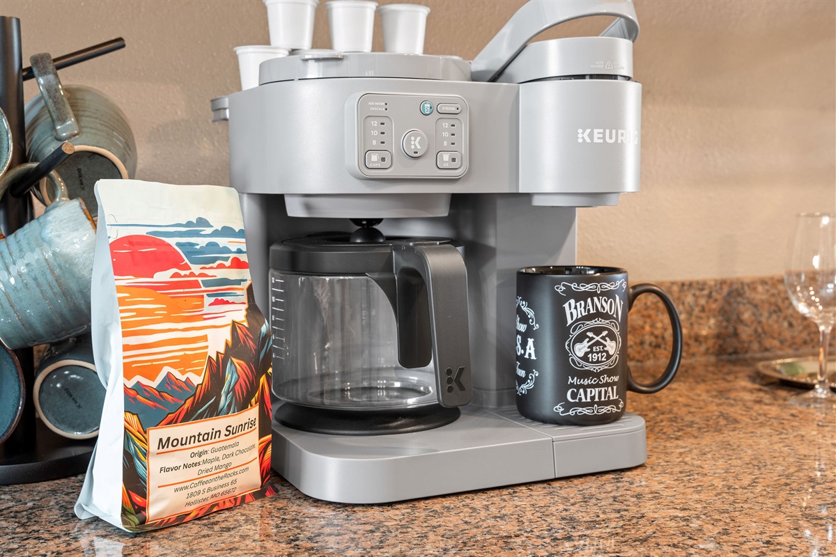 A Keurig Duo that will provide both drip coffe and K-cups