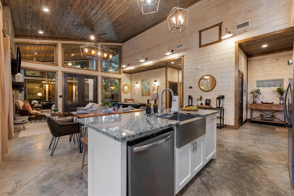 A chef-inspired space designed for togetherness from pancake mornings to late-night snacks.