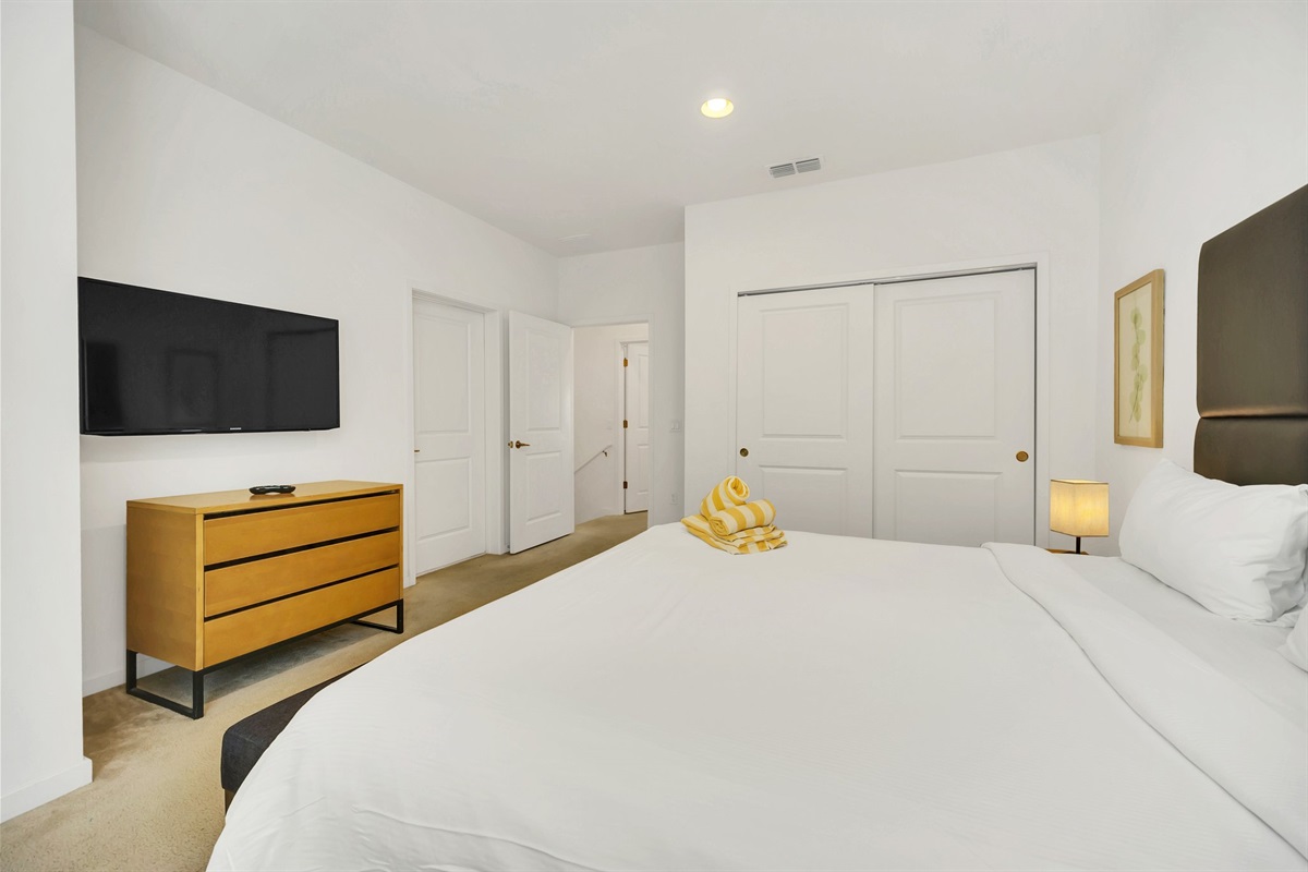 Master bedroom with ensuite.