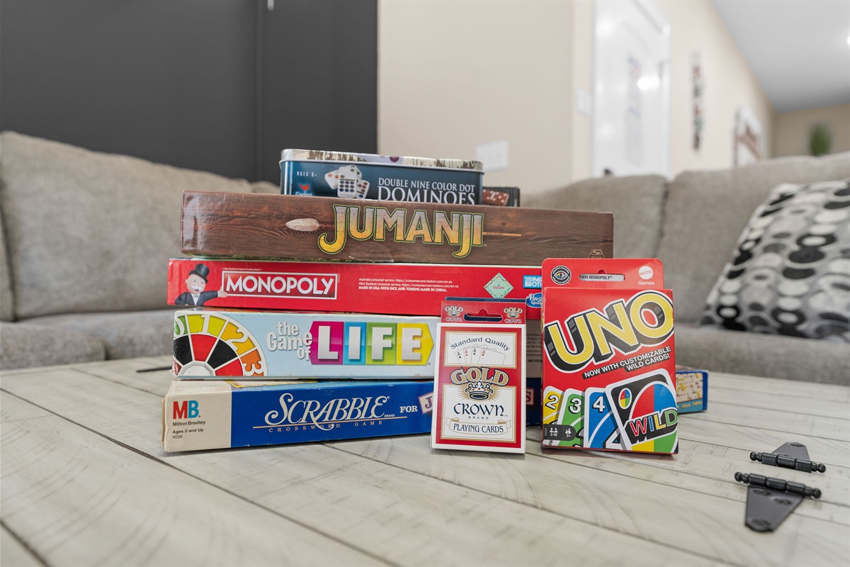 Games for a rainy day