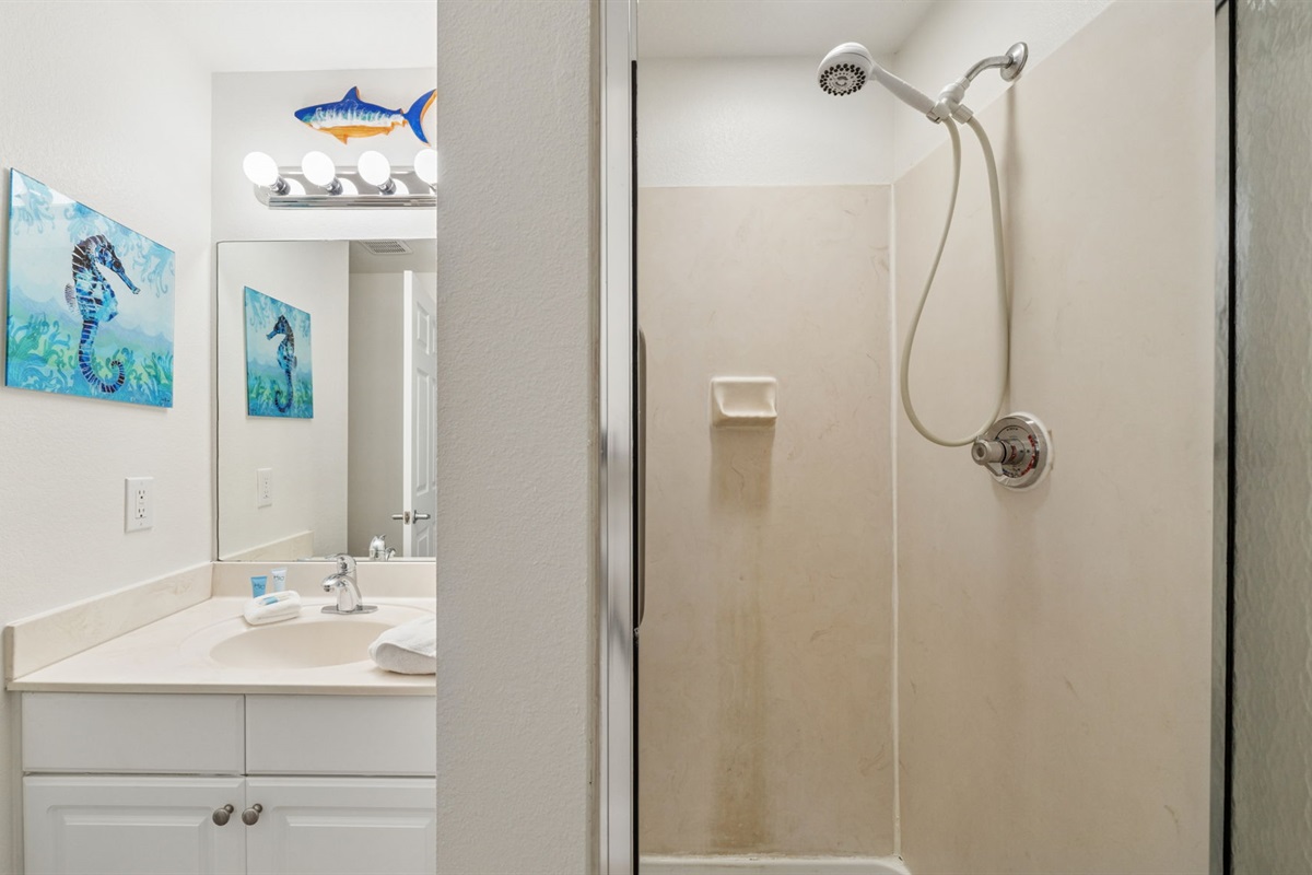 Guest Bath with Shower