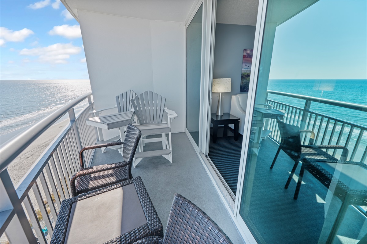 Breathtaking Views from Balcony!