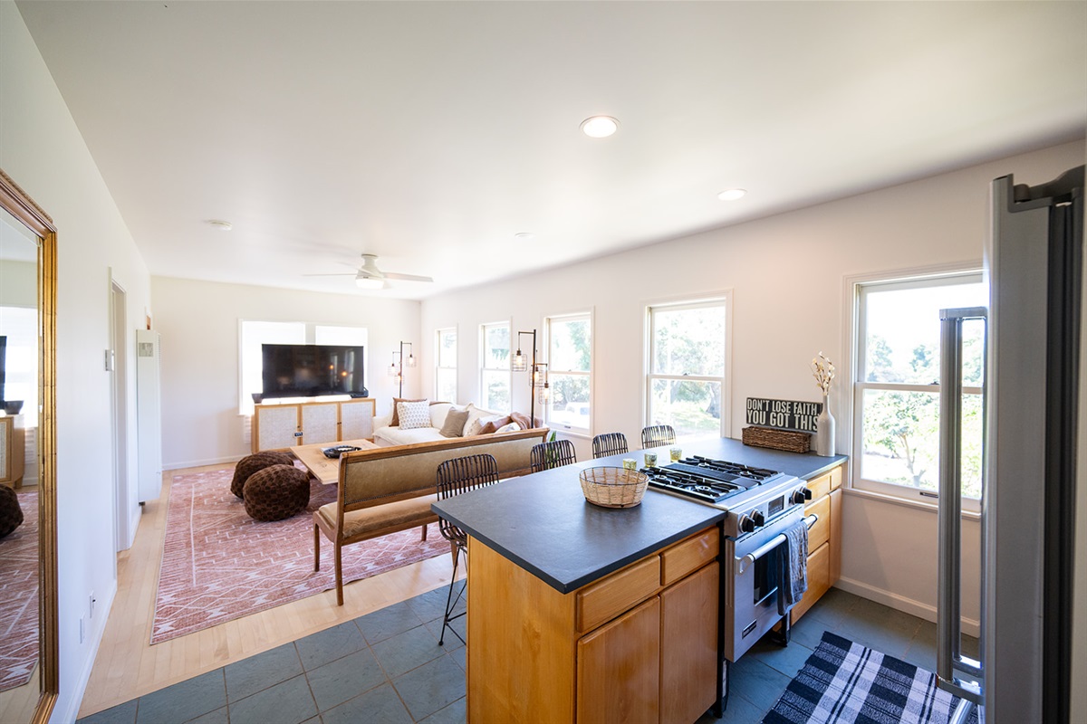 Fully equipped kitchen with everything you need for a comfortable stay
