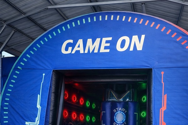 The Inflatable Light Race Arena - A Game of True Skill!