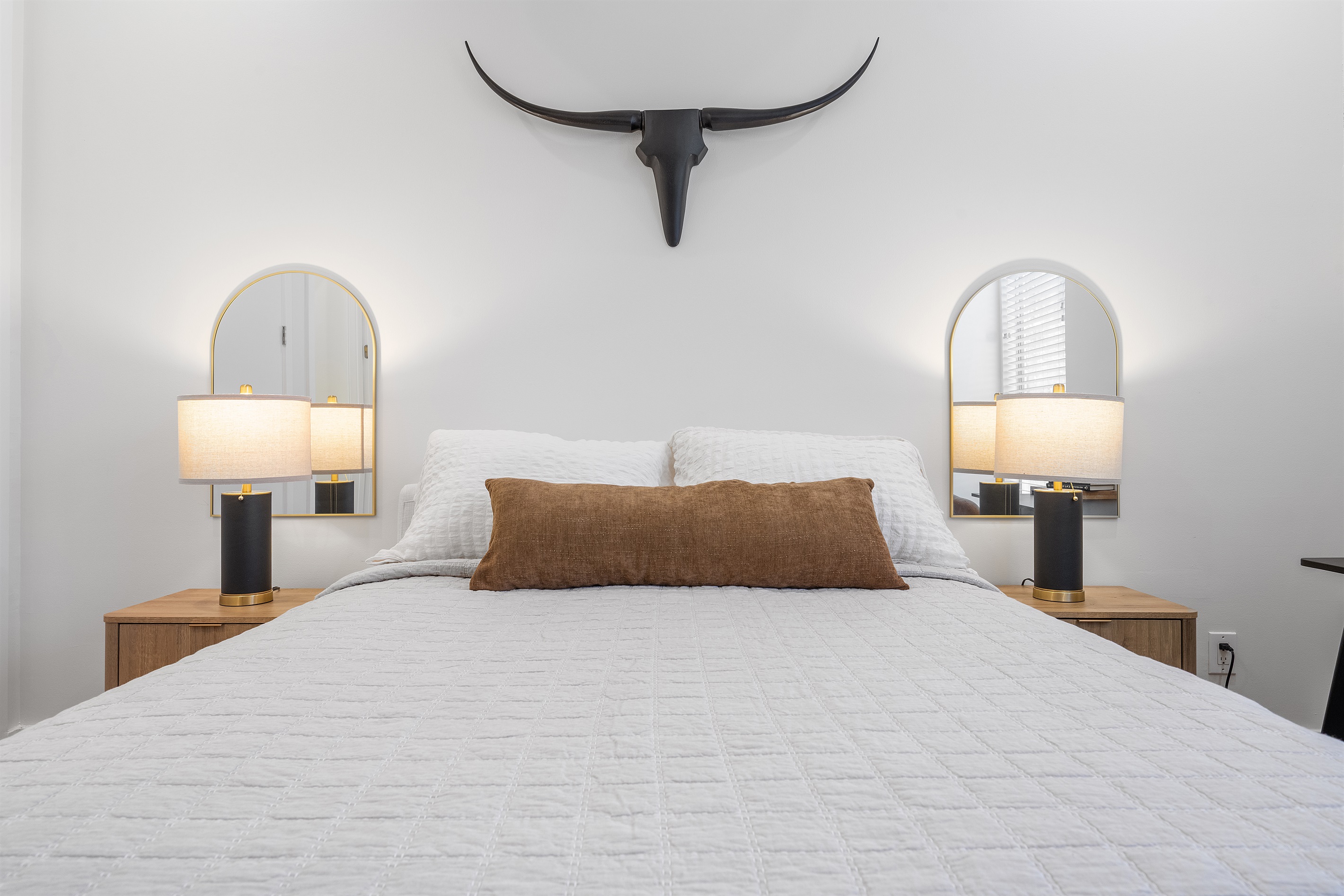 Super comfortable bed to get some rest before exploring all that Austin has to offer.