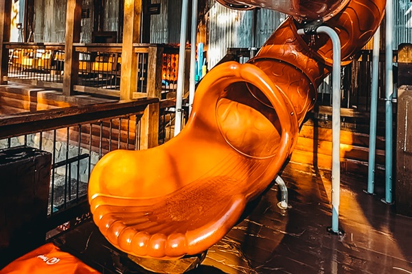 This slide promises hours of entertainment!