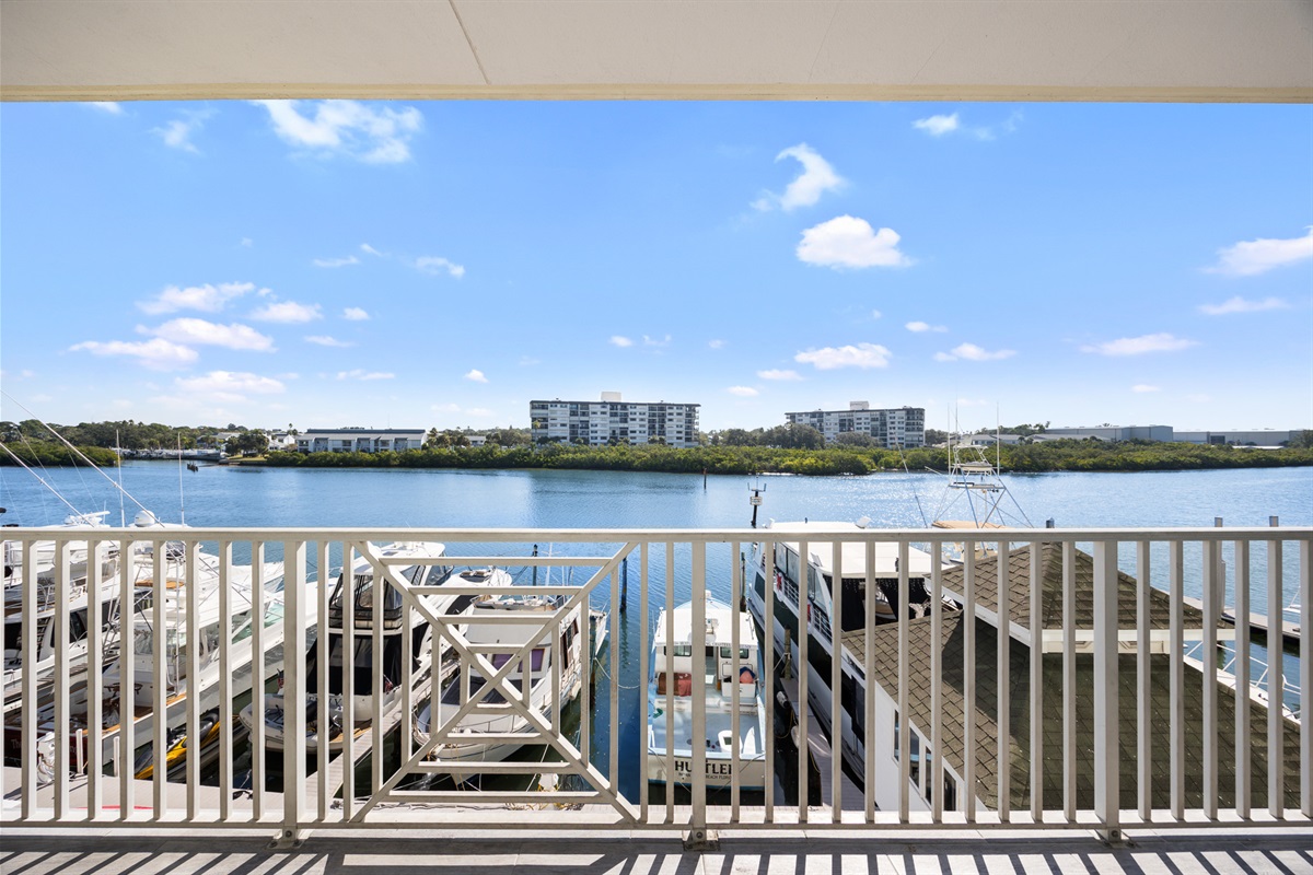 Units Private Balcony, view of Intracoastal waterway